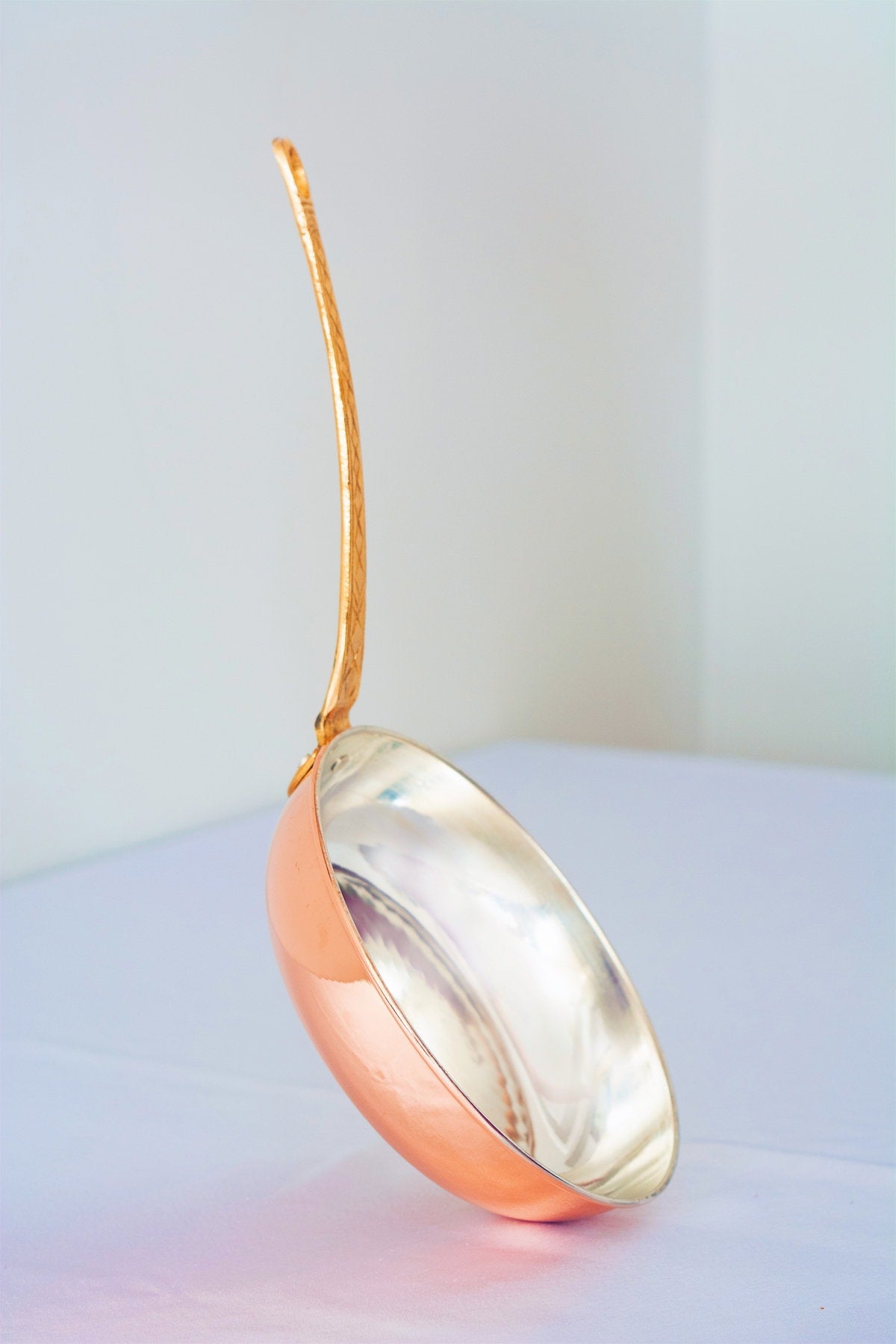 Handmade Copper Saucepan, Modern Style, 5 Size Options