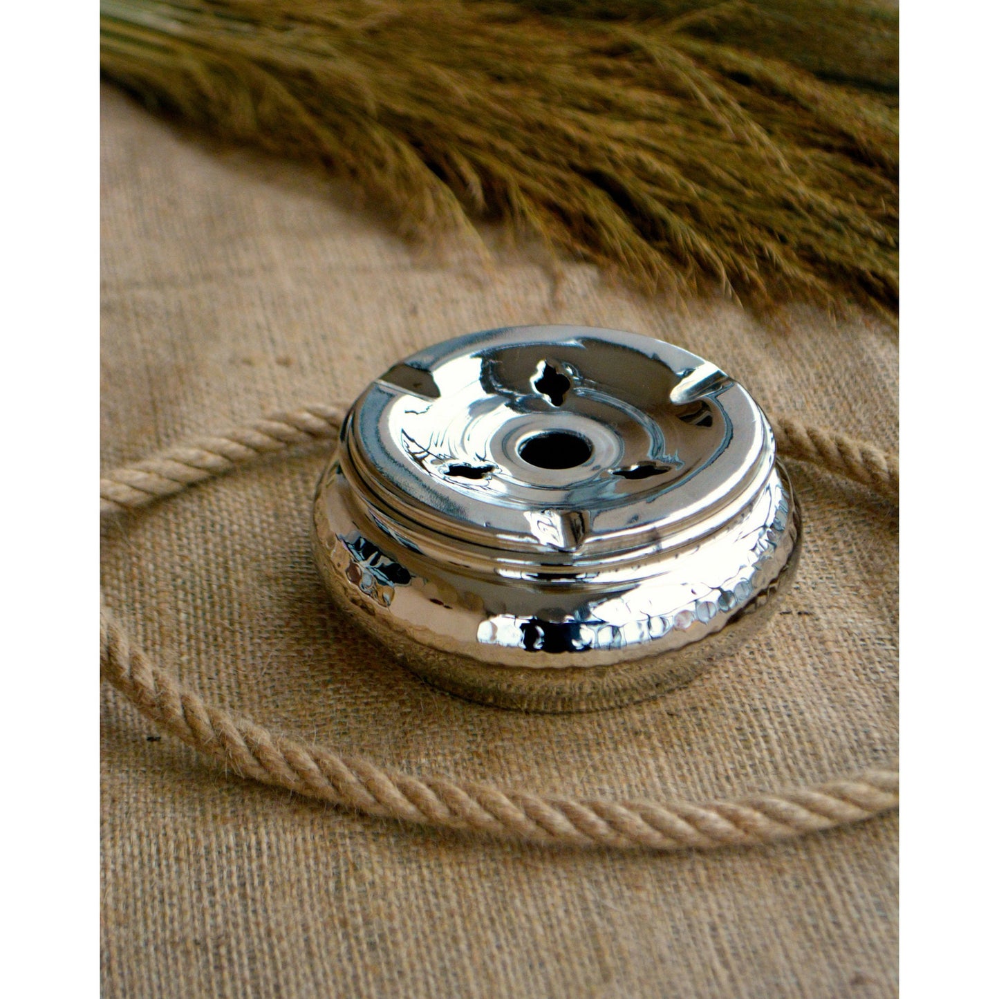 Handmade Hammered Copper Ashtray, 3 Size Options