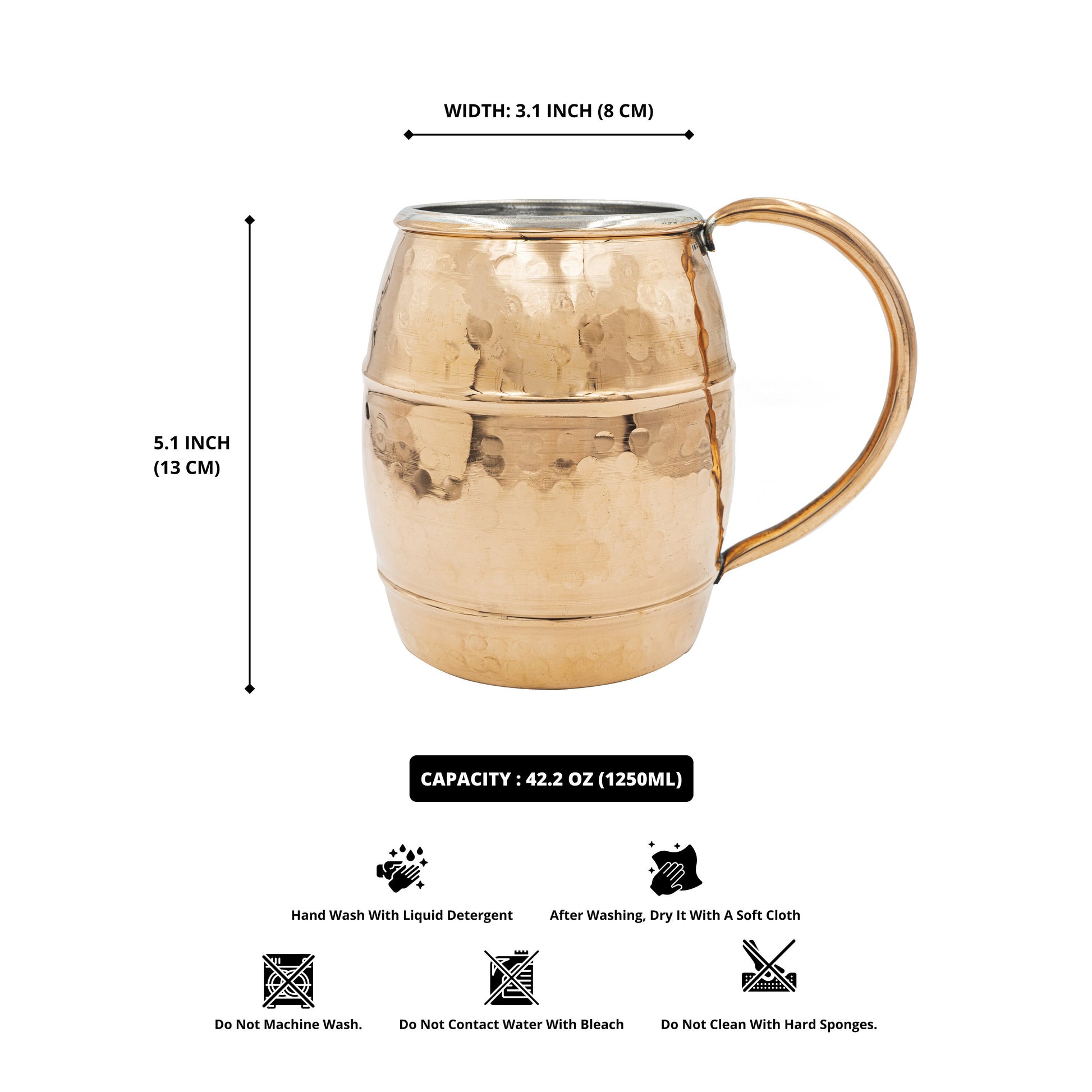 Copper Barrel Mug