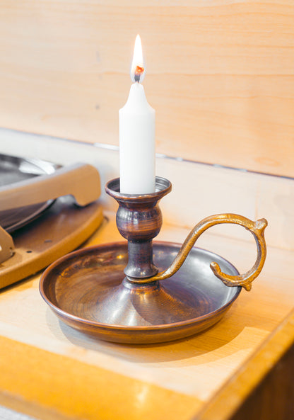Copper Candle Holder
