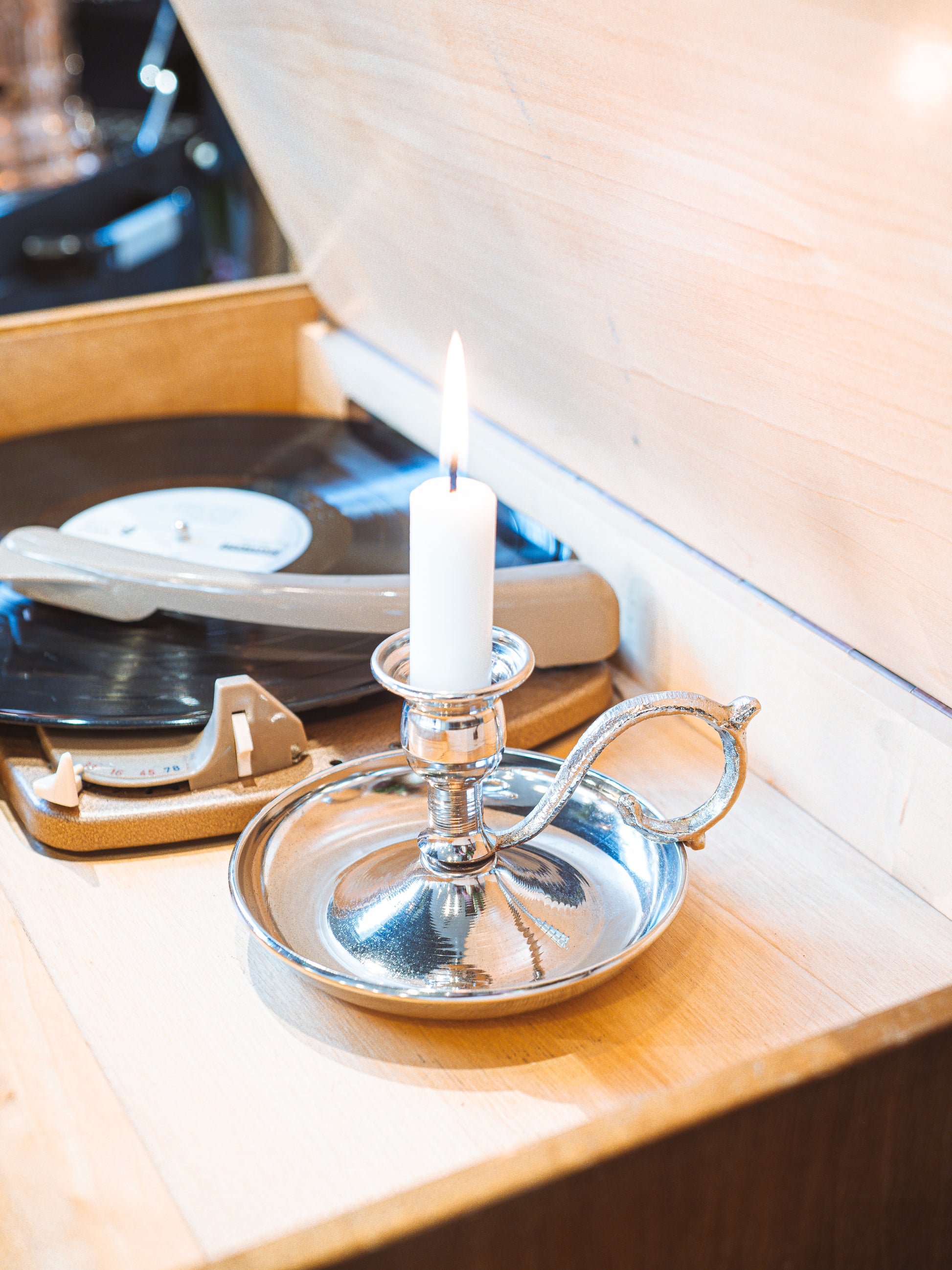 Copper Candle Holder