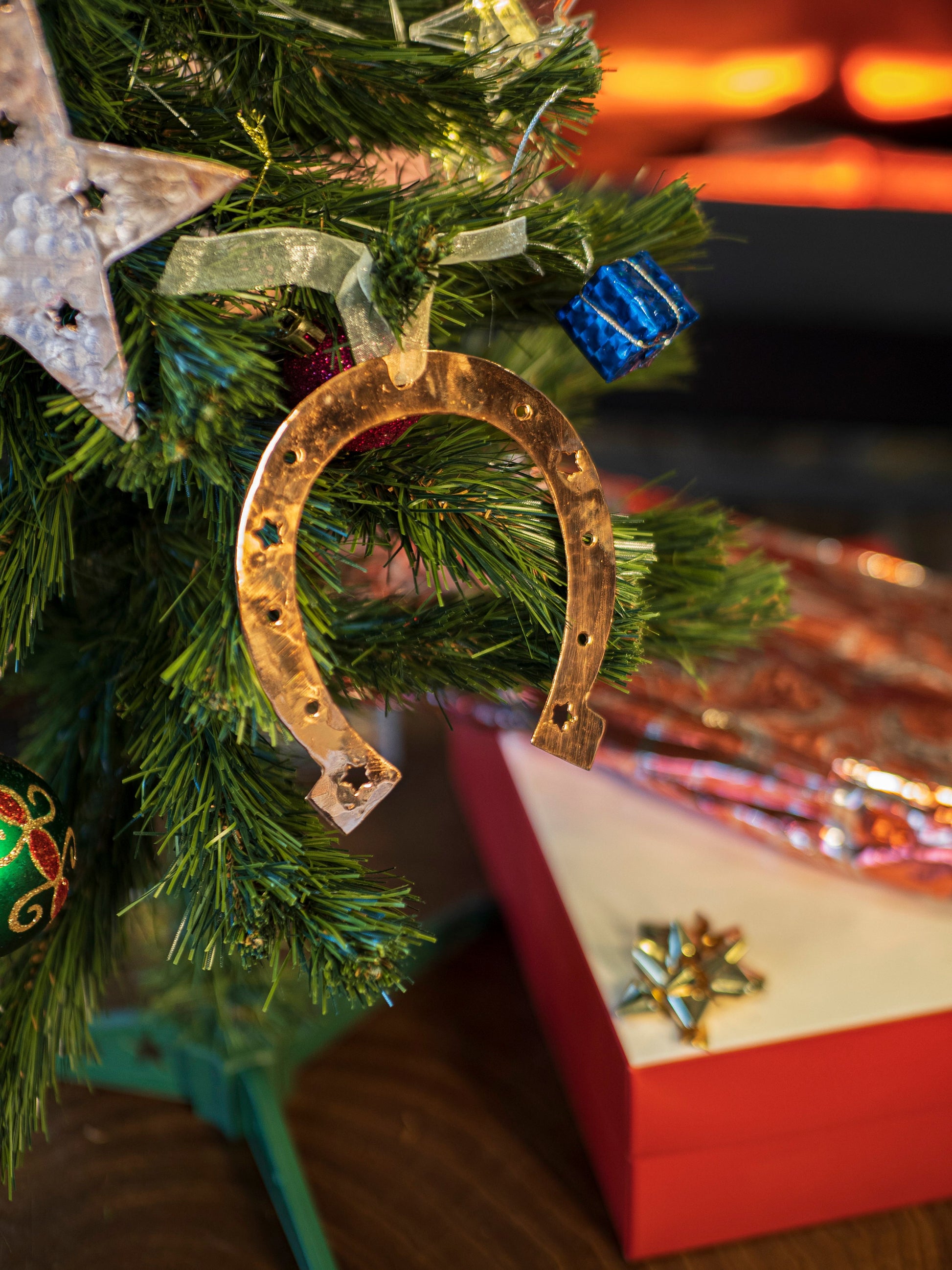 Copper Christmas Ornament