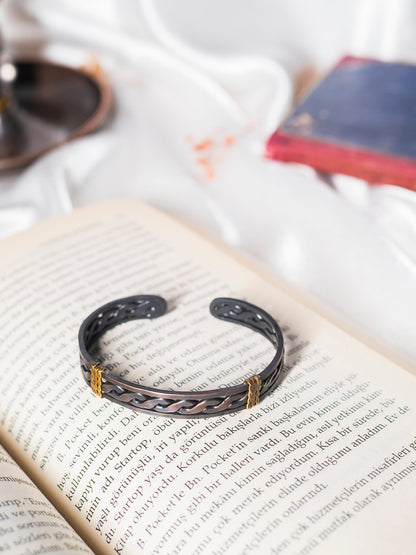 Copper Cuff Bracelet, Handmade Copper Bracelet