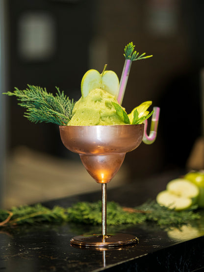 Copper Margarita Glass