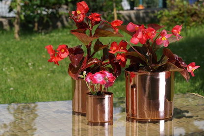 Copper Planters Set