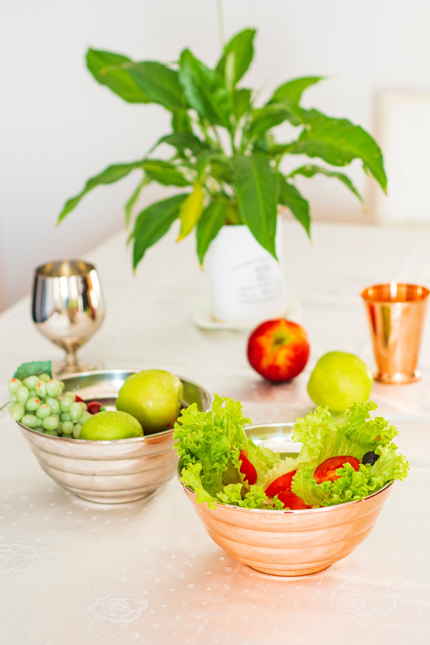 Copper Salad Bowl