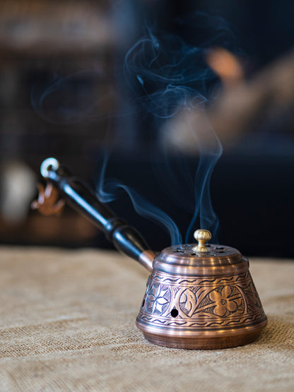 Engraved Copper Censer