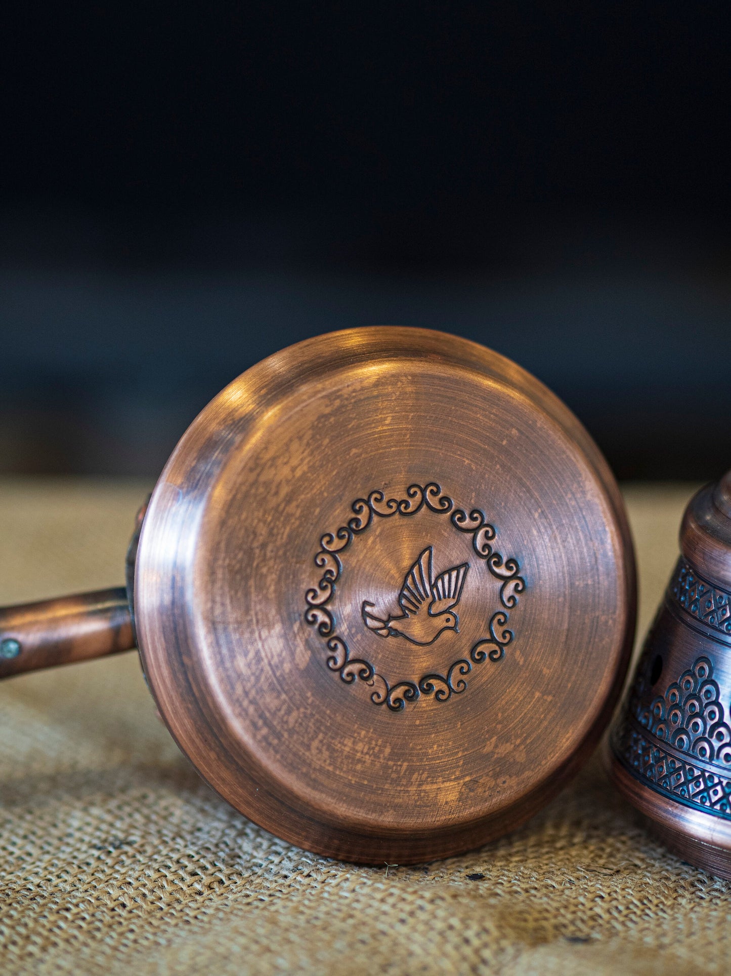 Engraved Copper Censer