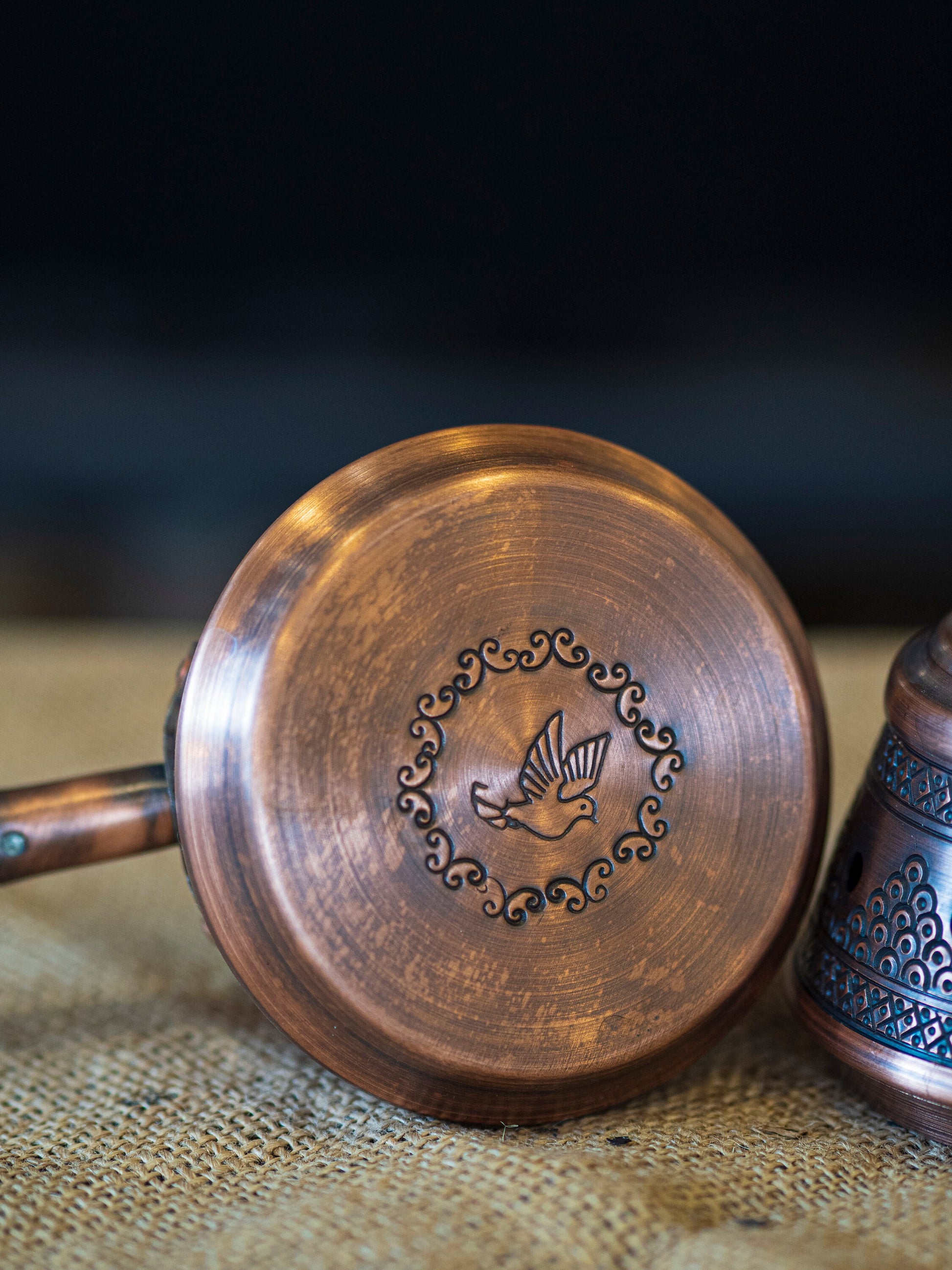 Engraved Copper Censer