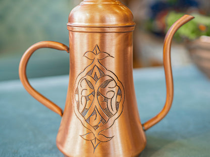 Engraved Copper Oil Dispenser