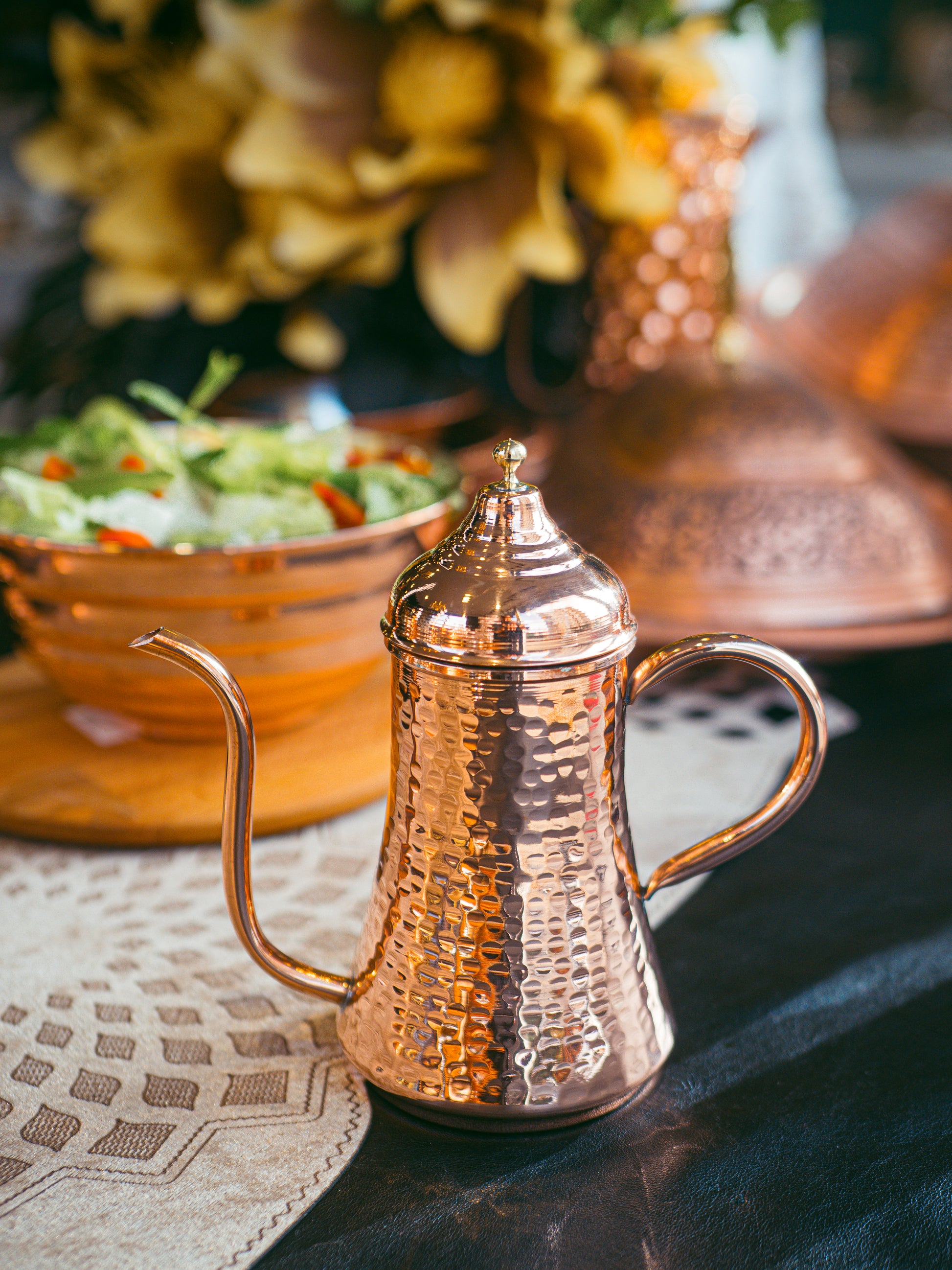 Hammered Copper Oil Dispenser
