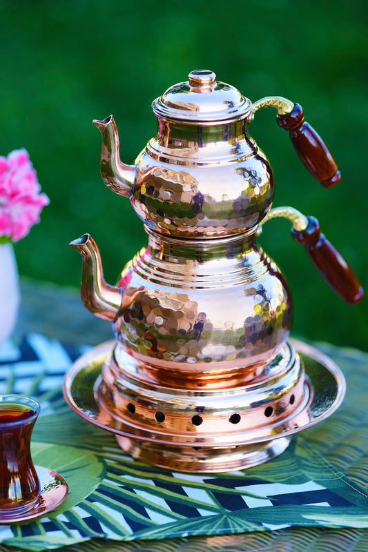 Copper Tea Pot, Turkish Tea Pot, Handmade Copper Pot, Copper Tea Kettle