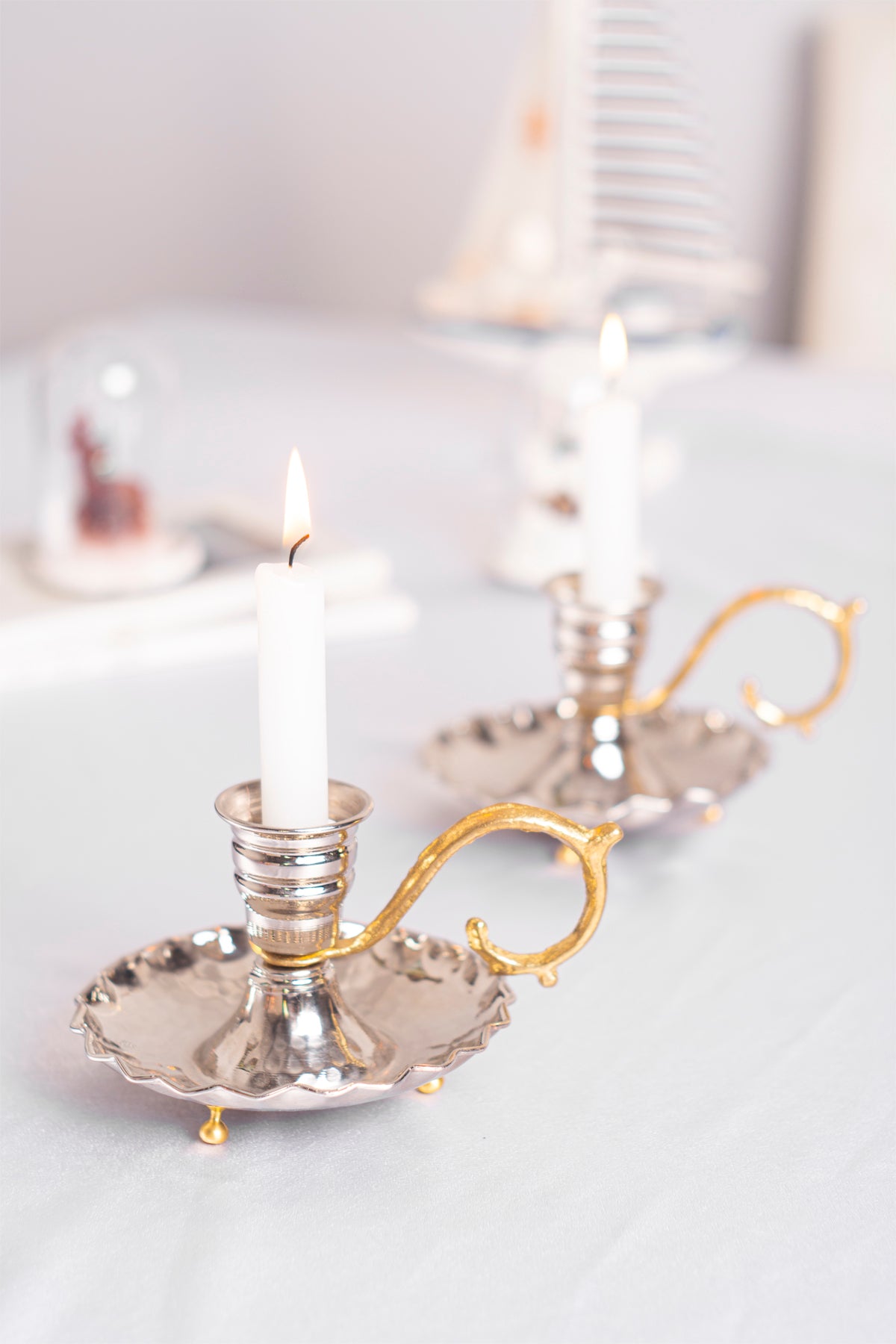 Handmade Copper Candle Holder