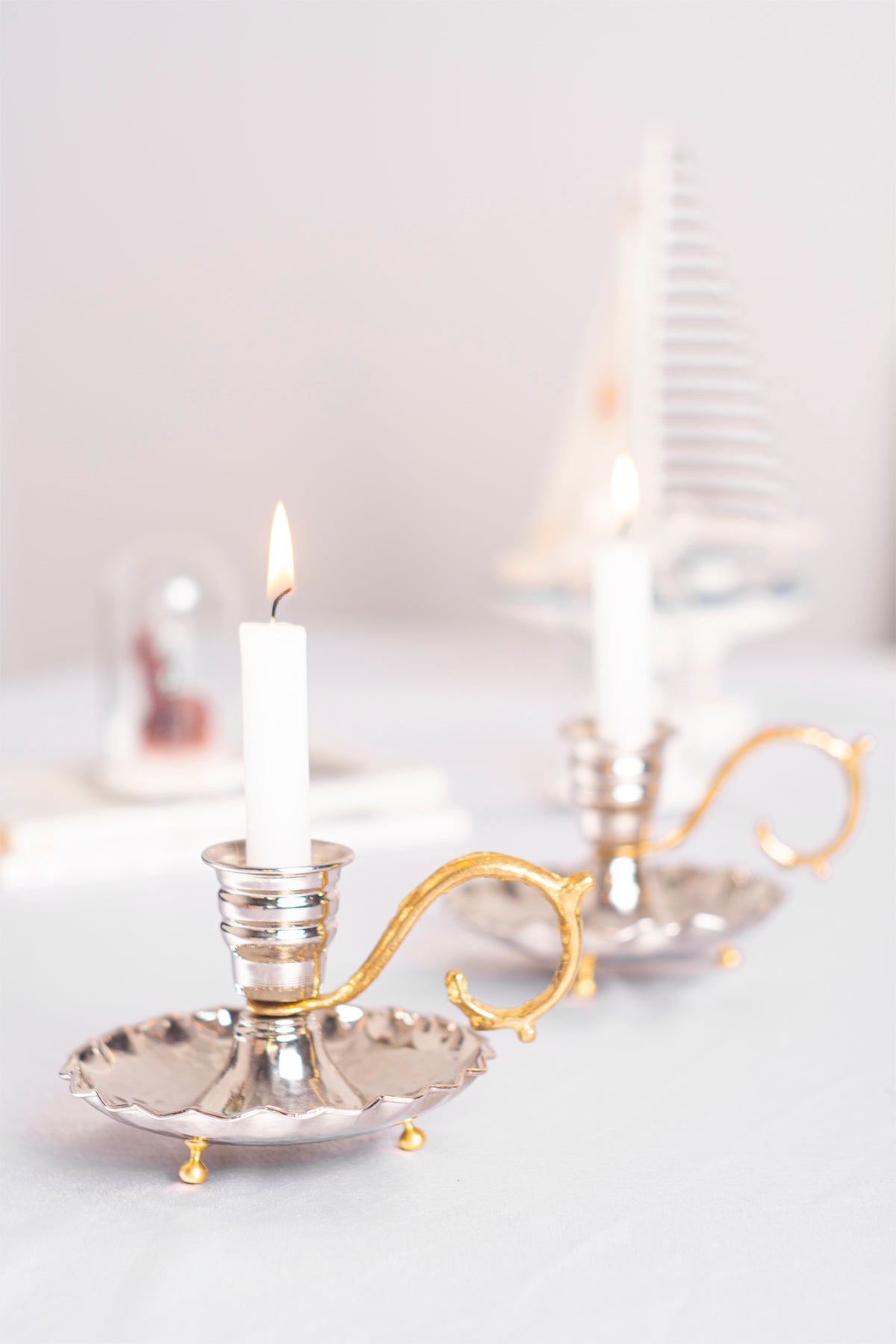 Handmade Copper Candle Holder