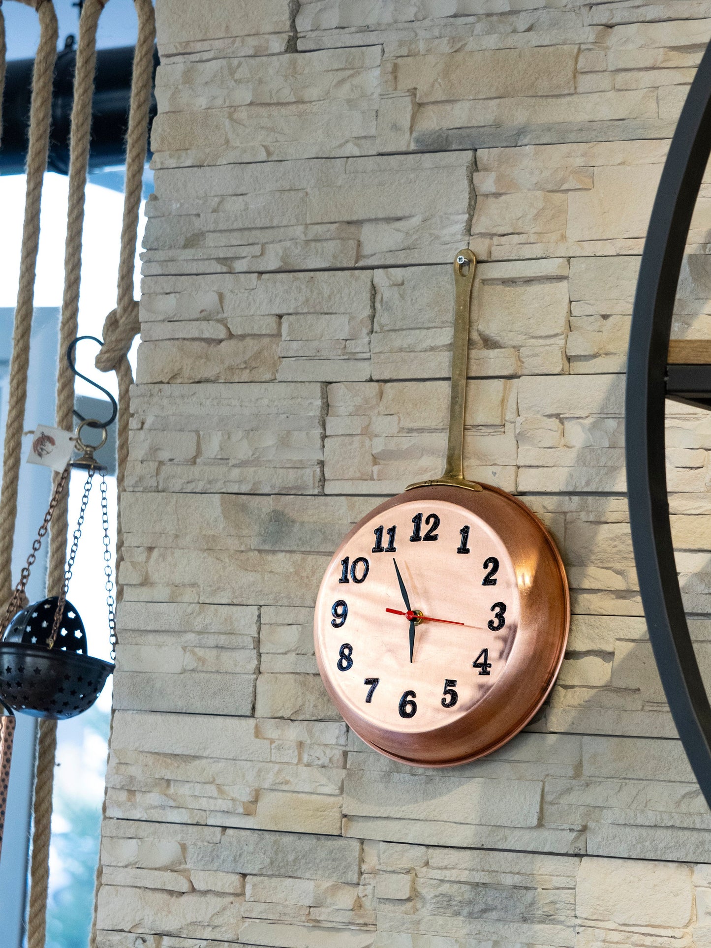 Handmade Copper Clock