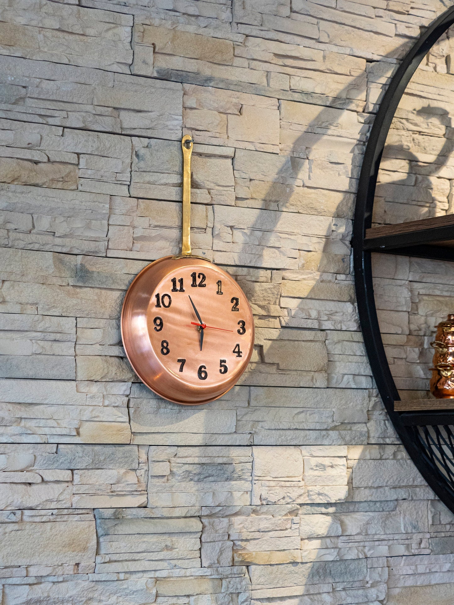 Handmade Copper Clock