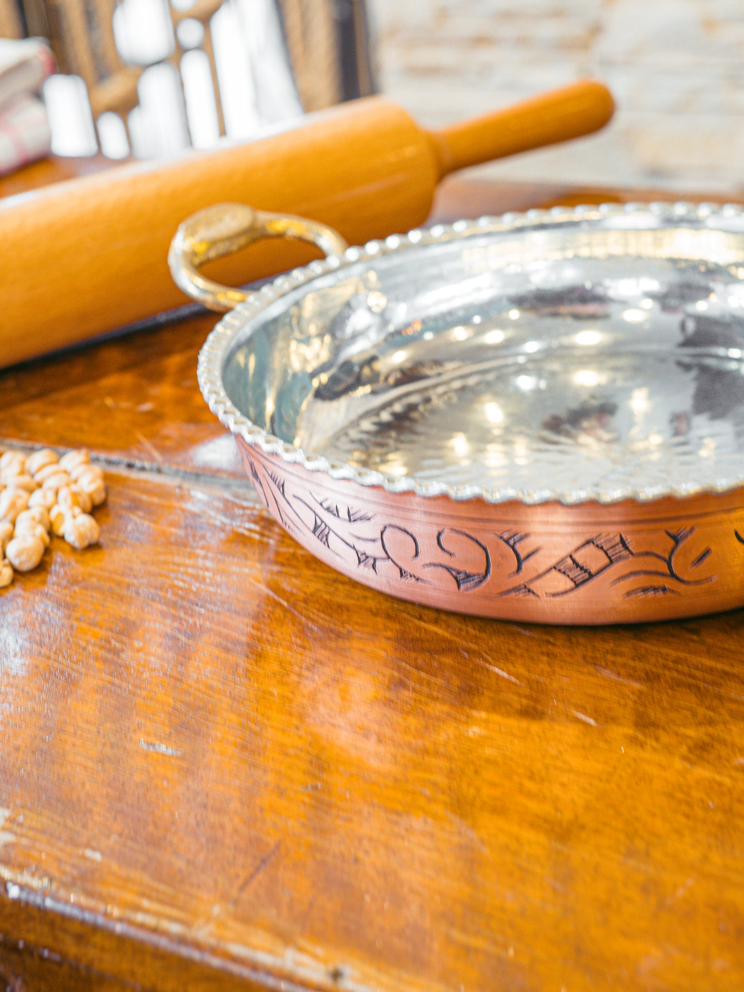 Handmade Traditional Copper Pan