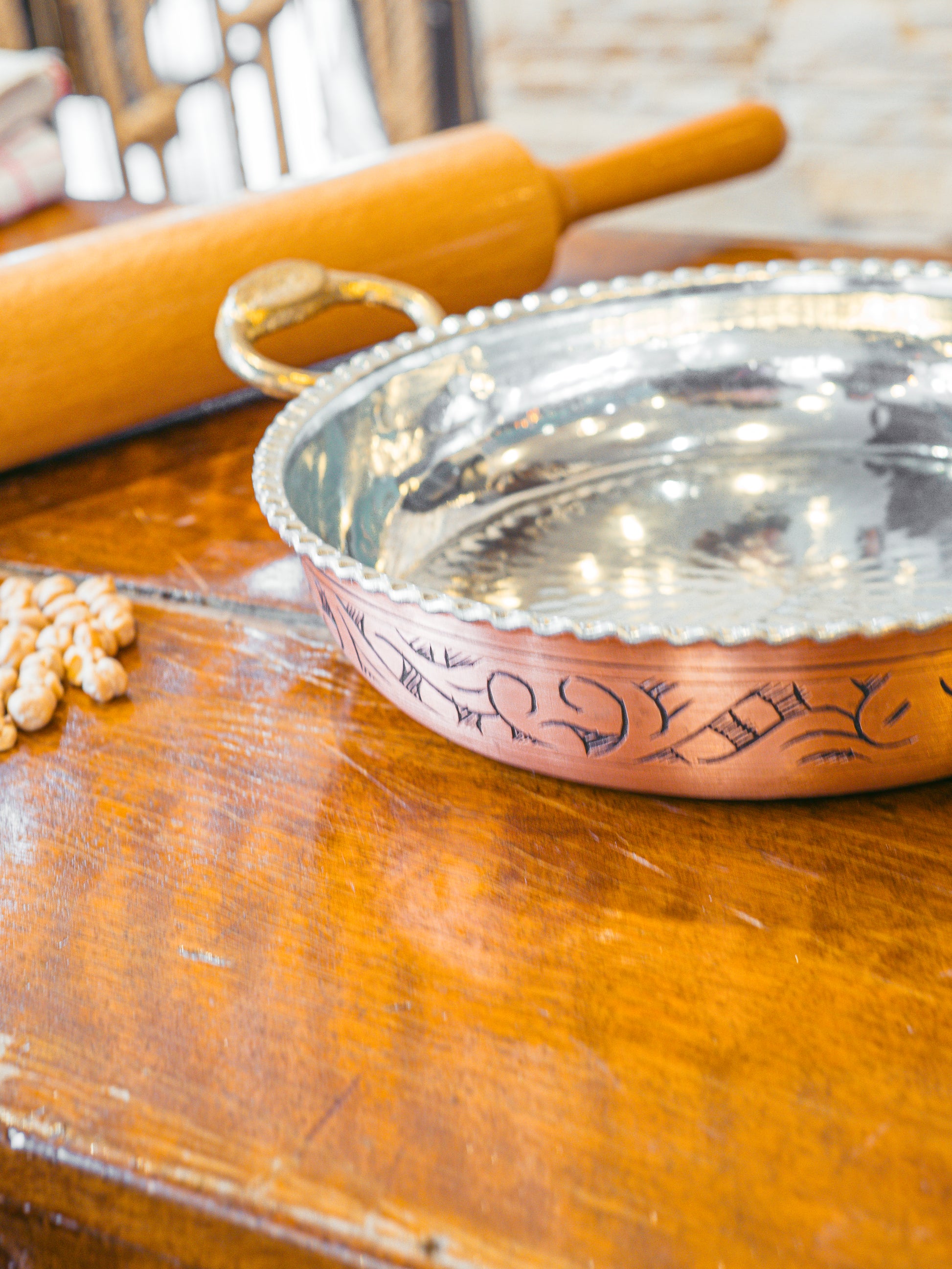 Handmade Traditional Copper Pan