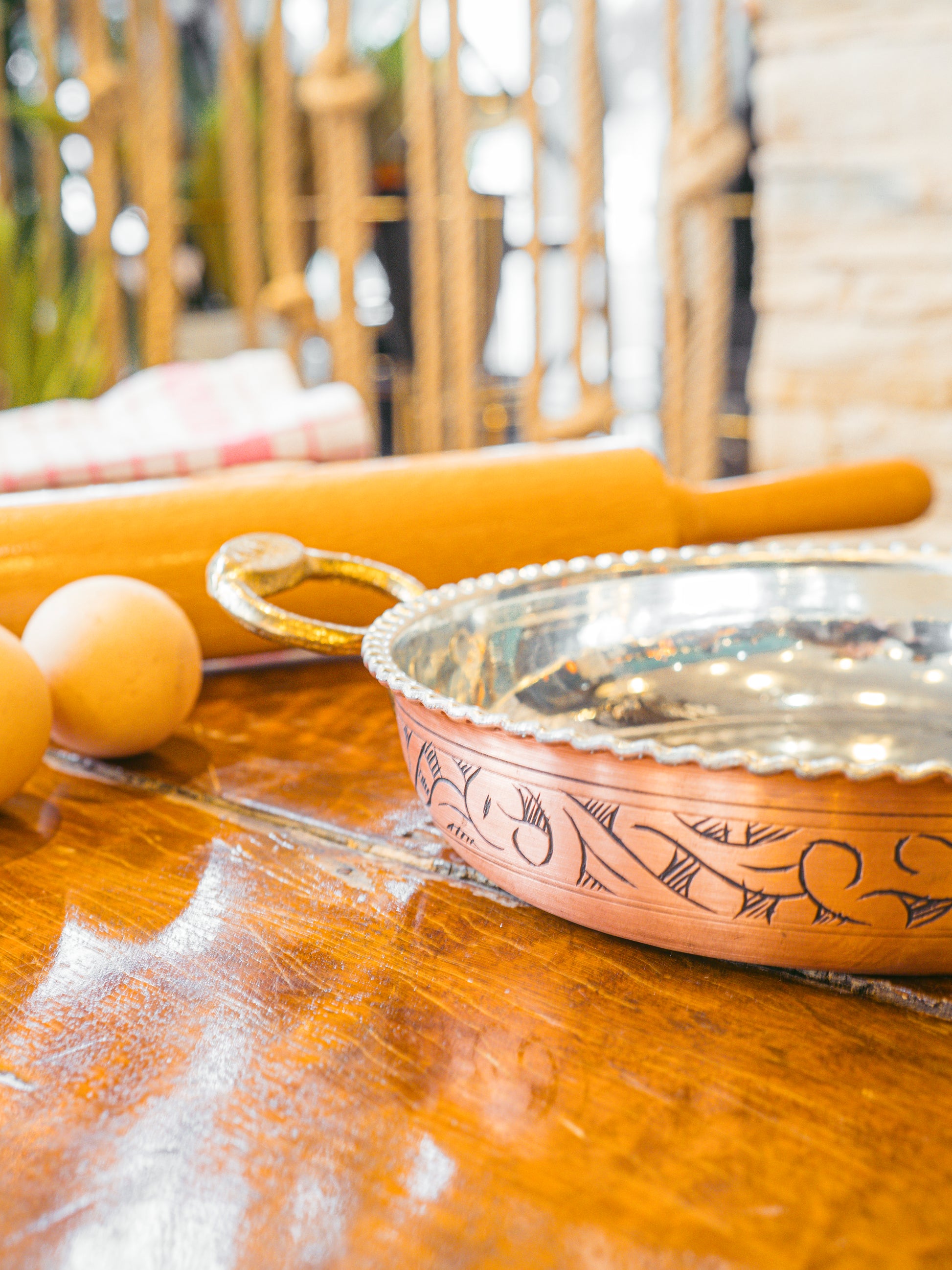 Handmade Traditional Copper Pan