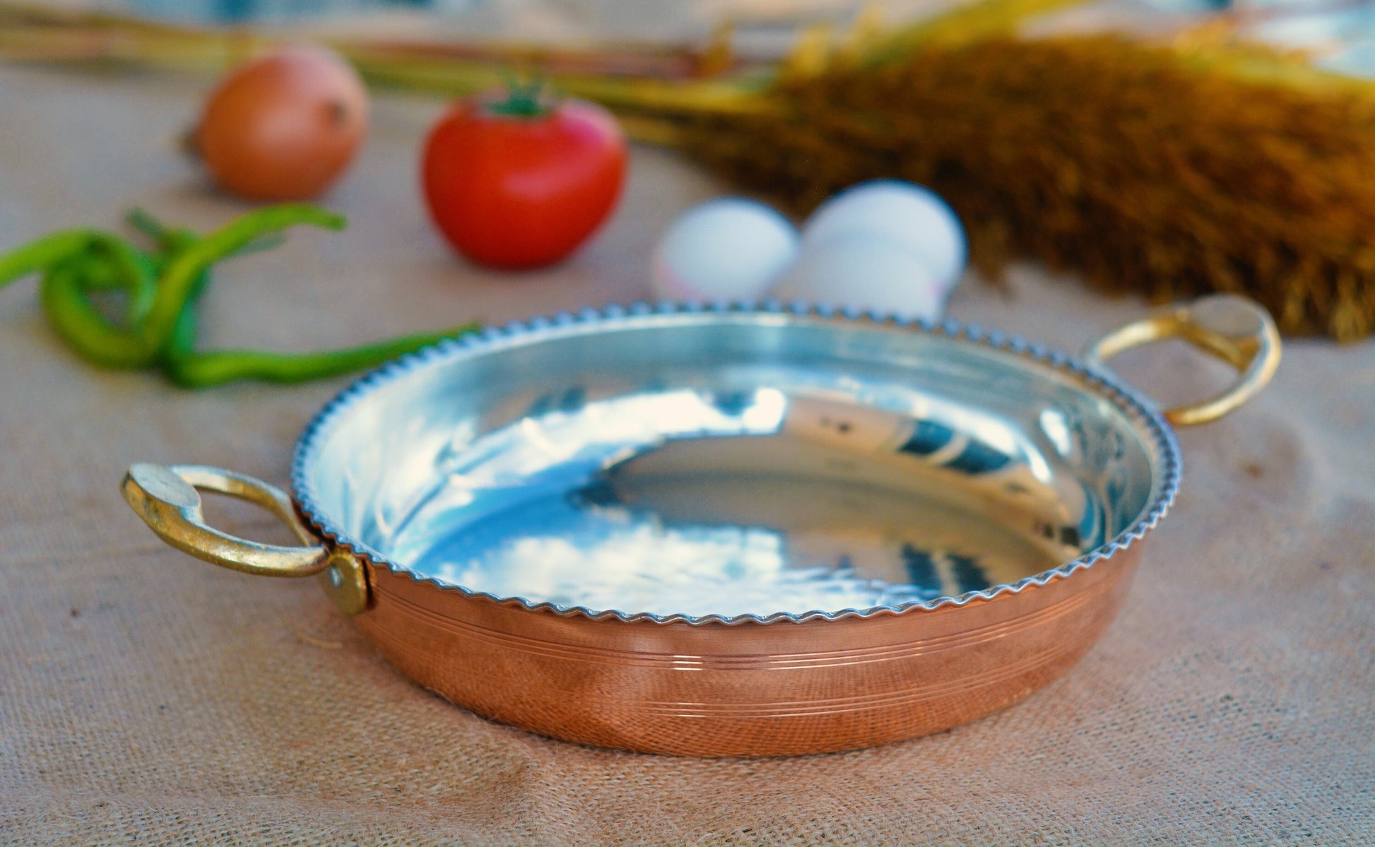 Modern Copper Pan