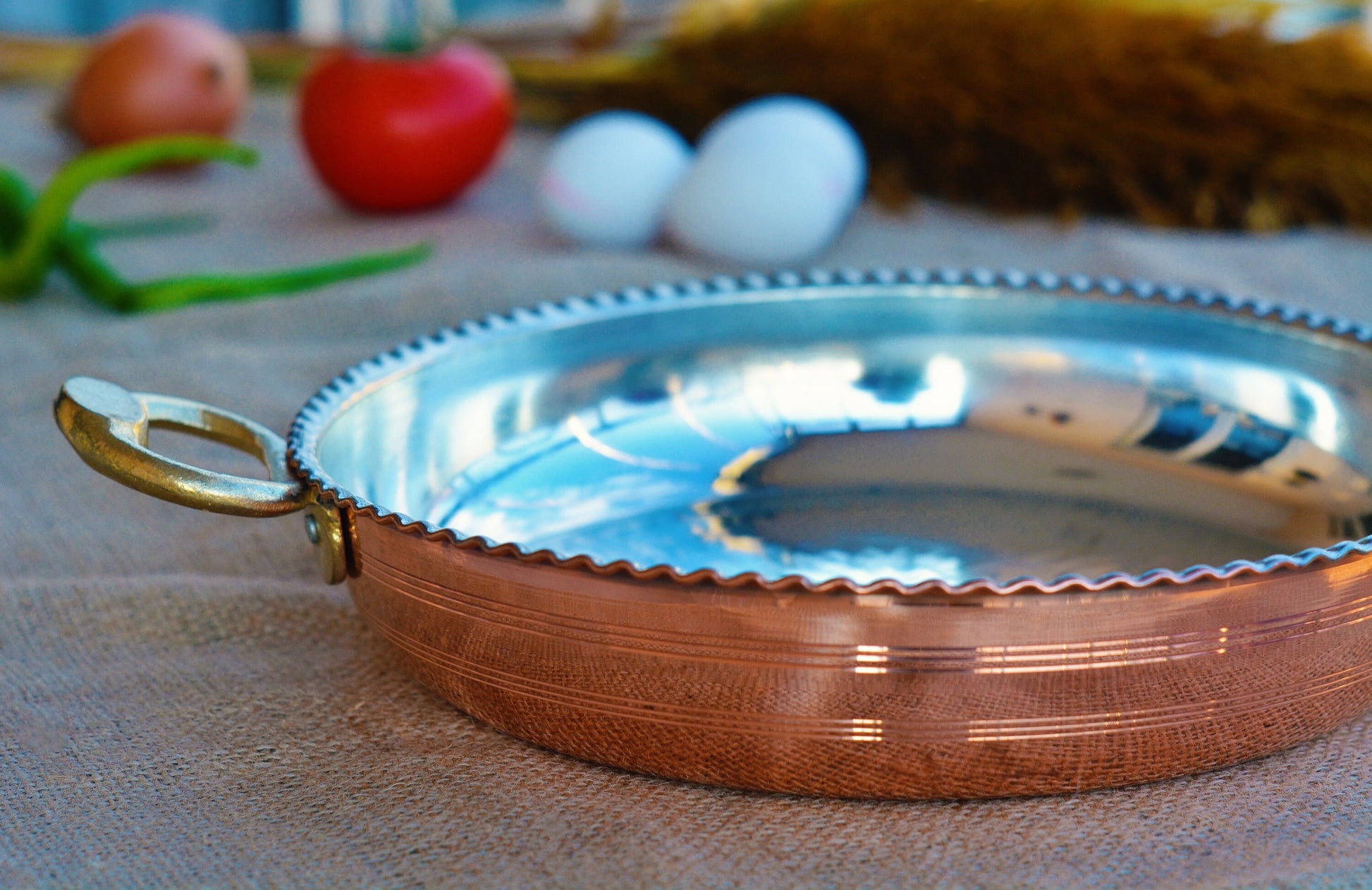 Modern Copper Pan