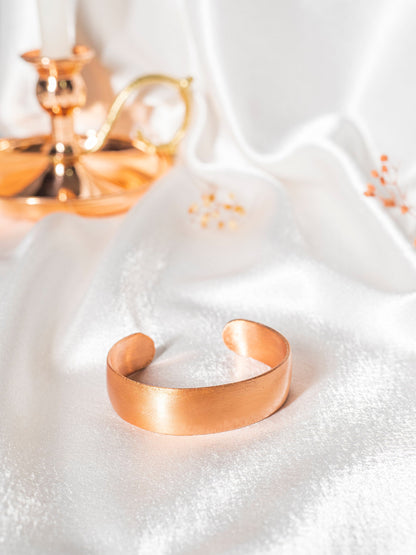 Natural Copper Cuff Bracelet
