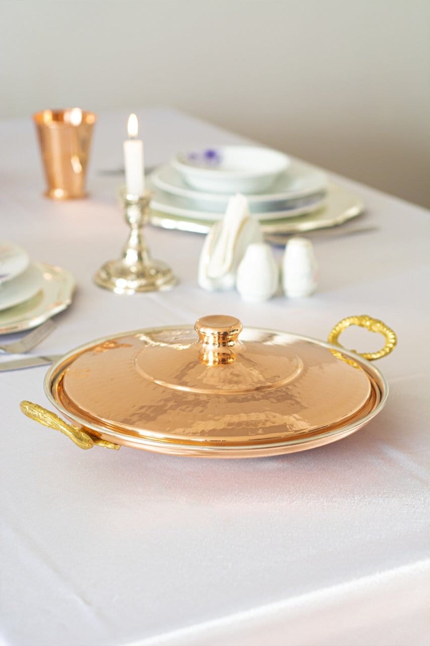 Round Copper Pan