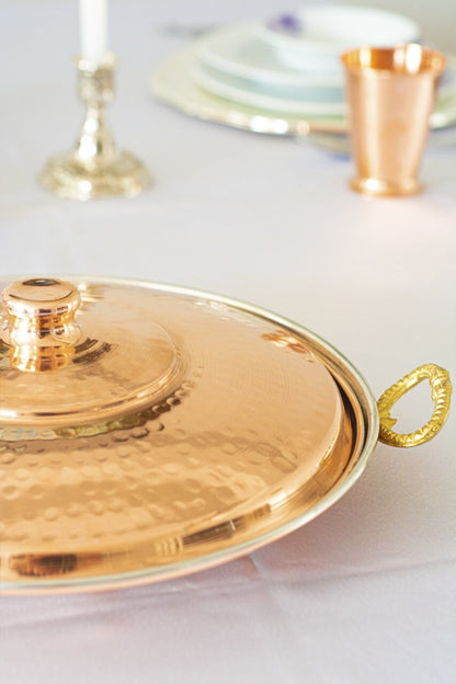 Round Copper Pan