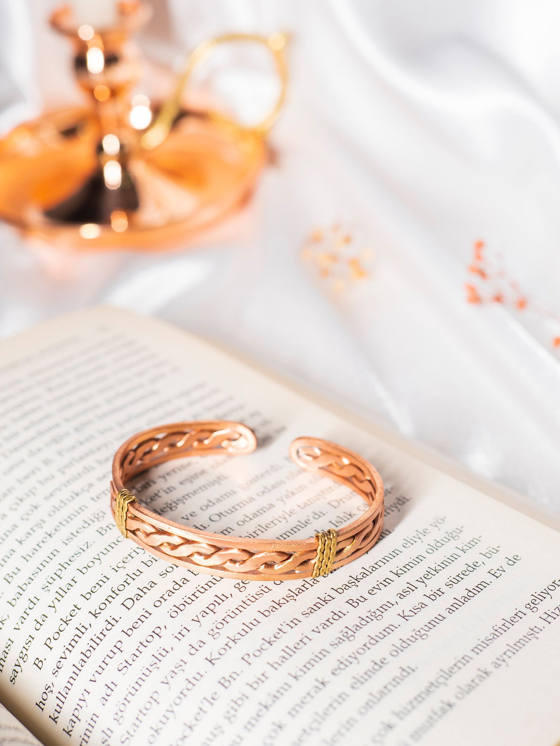 Solid Copper Cuff Bracelet