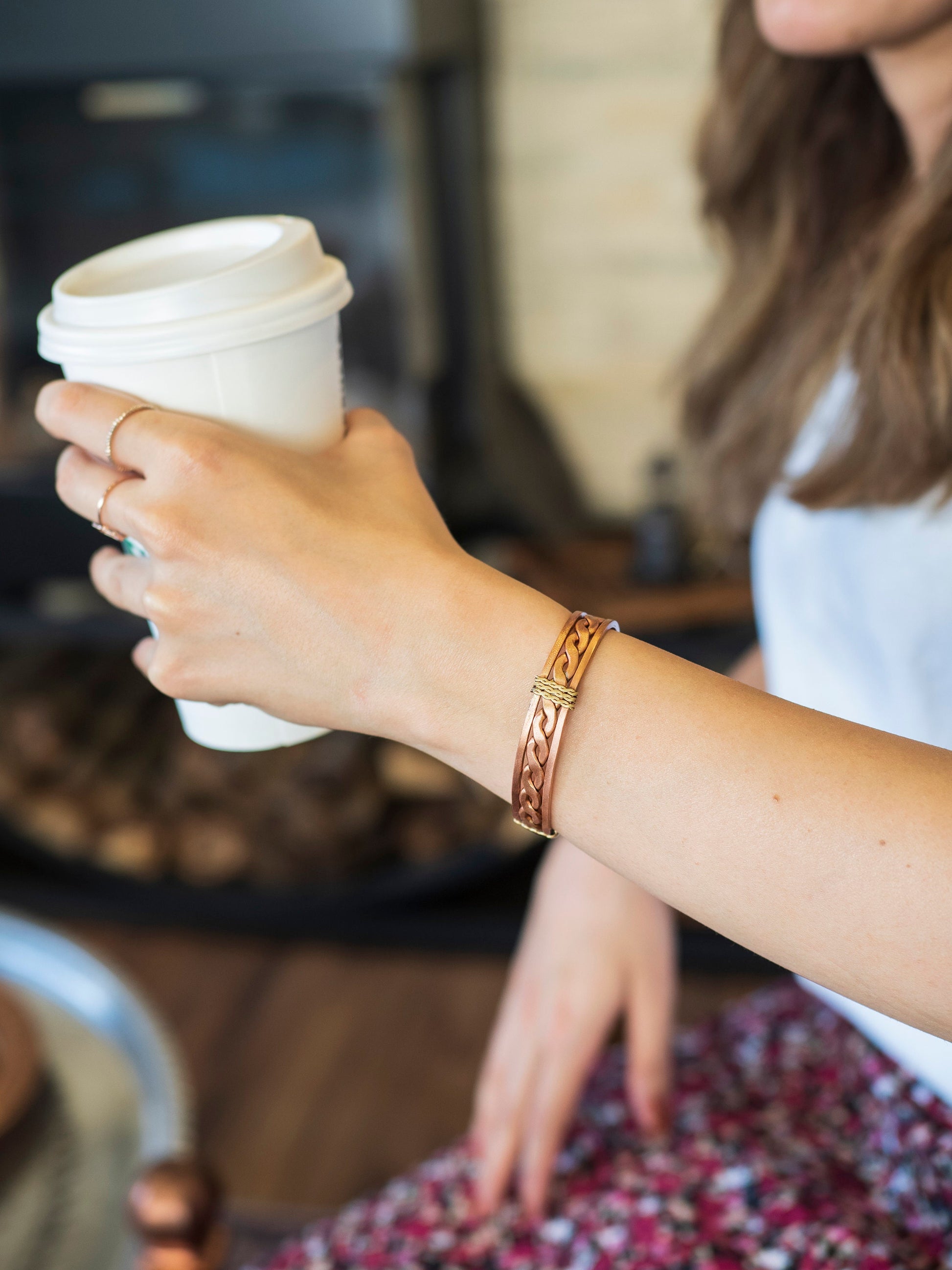 Solid Copper Cuff Bracelet