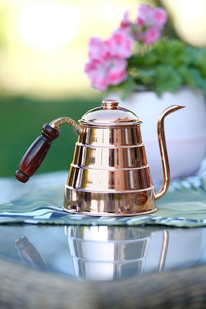 Copper Teapot, Copper Kettle, Copper Coffee Kettle, V60 Kettle, Copper Coffee Pot