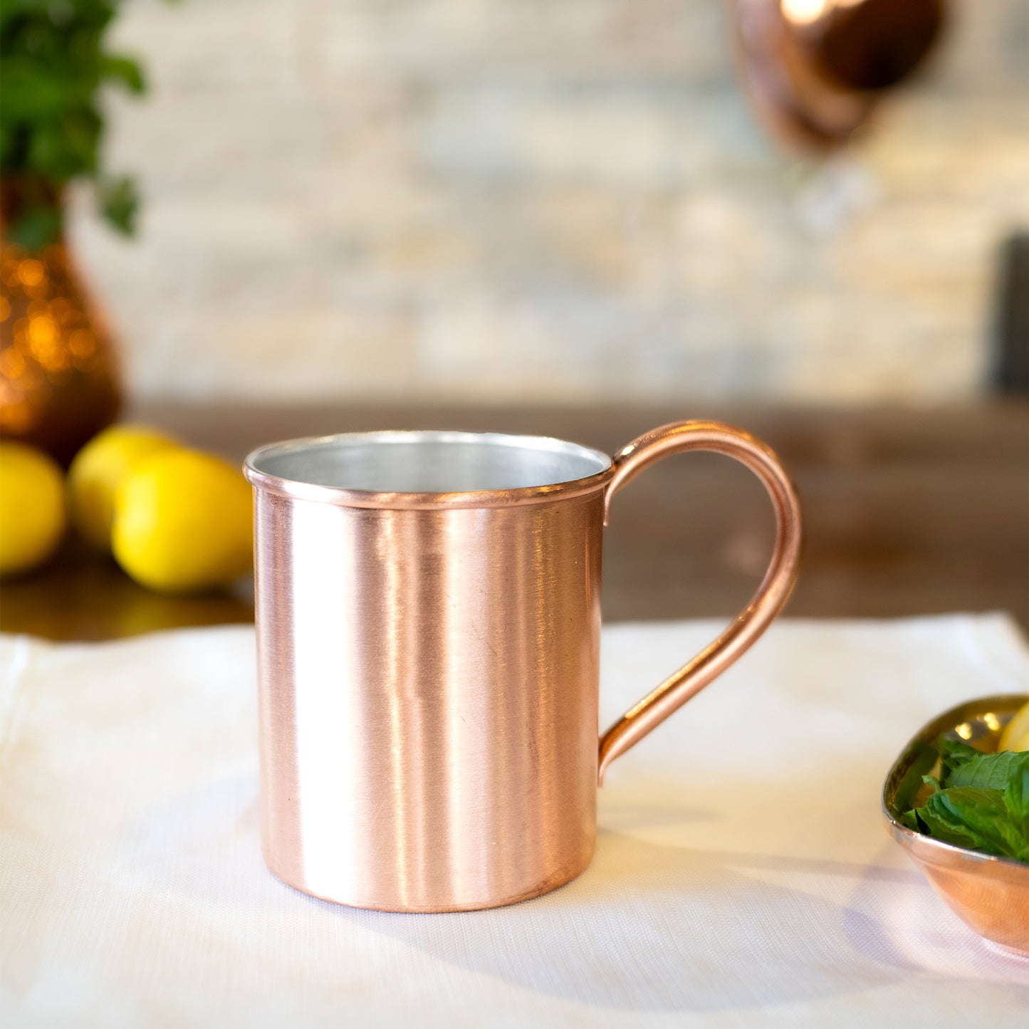 Handmade Real Copper Mug, 4 Color Options