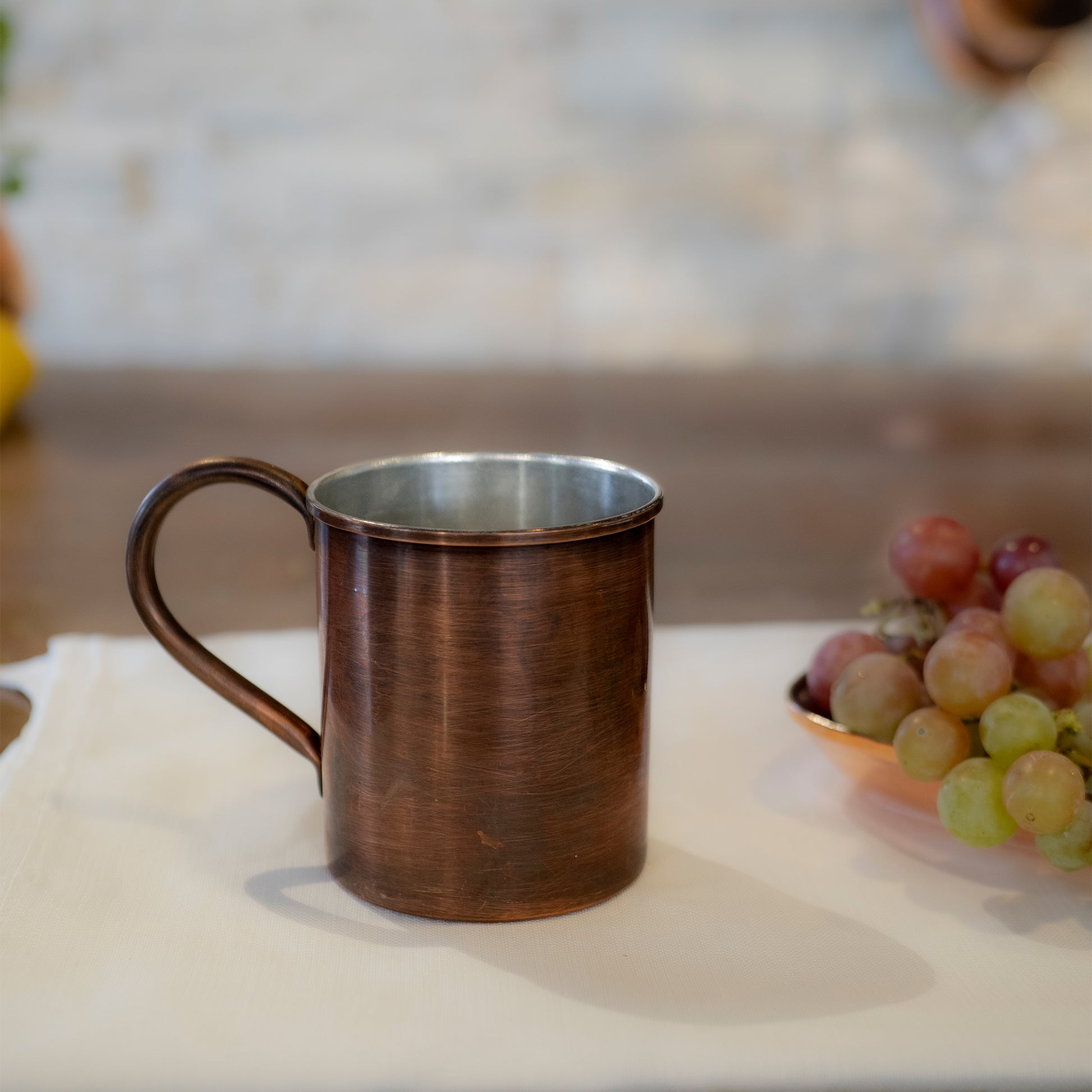 Handmade Real Copper Mug, 4 Color Options