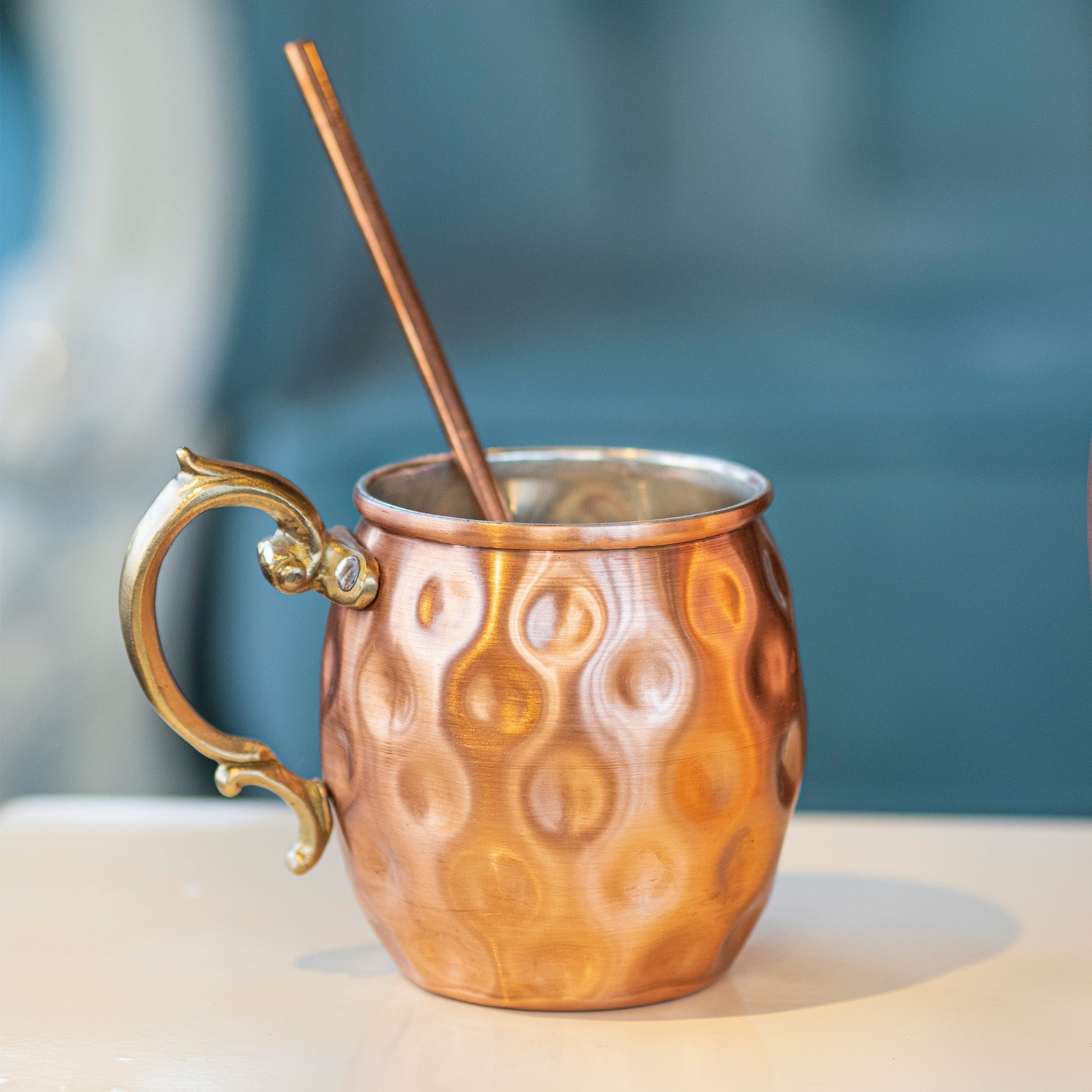 Handmade Copper Moscow Mule Mug, Hammered Copper Mug, Copper Cocktail Mug, Handmade Copper Mug, Solid Copper Mug