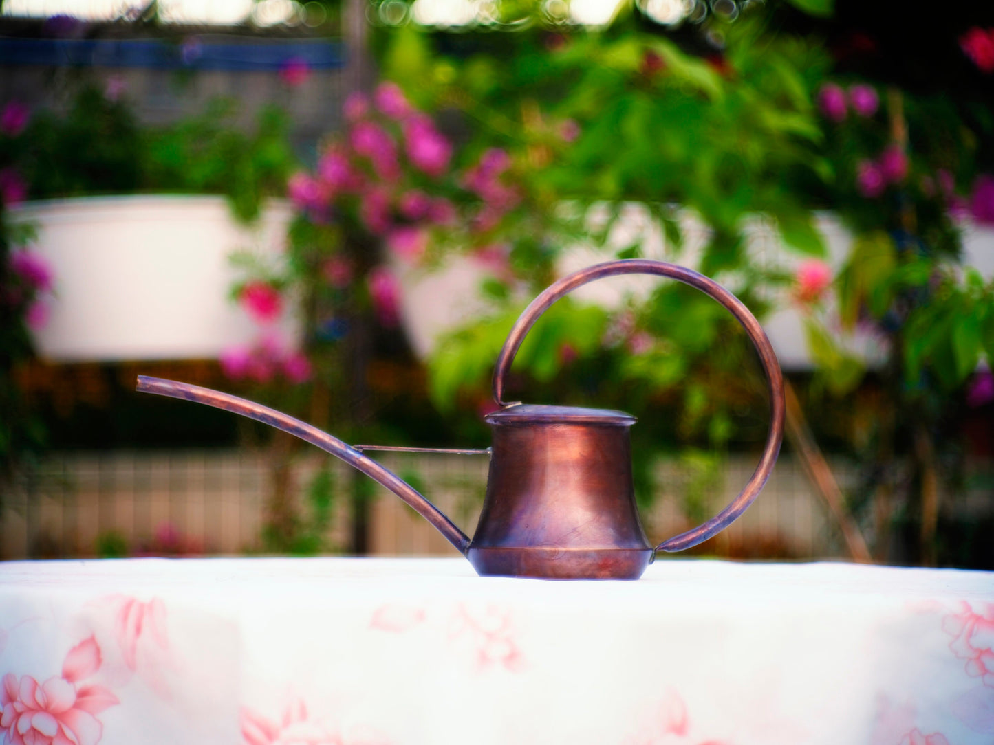 Copper Watering Can, Copper Watering Pot, Outdoor Watering Pot, 2 Color Options