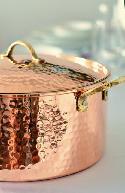 Handmade Copper Pot, Copper Pot, Cookware, Modern Copper, Copper Cookware