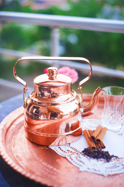 Copper Teapot, Copper Kettle, Copper Tea Kettle, Vintage Kettle, Copper Brass Kettle Handmade Copper Kettle Copper Coffe Kettle