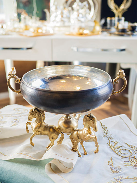 Handmade Copper Living Room Decorative Bowl