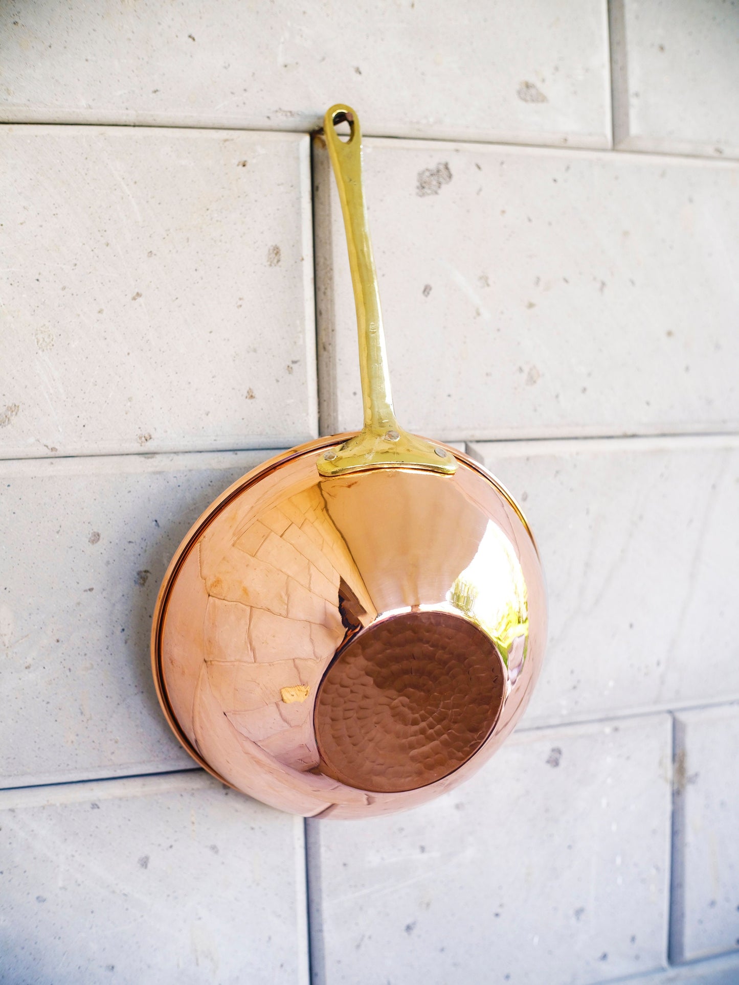 Handmade Copper Wok Pan, Professional Copper Pan