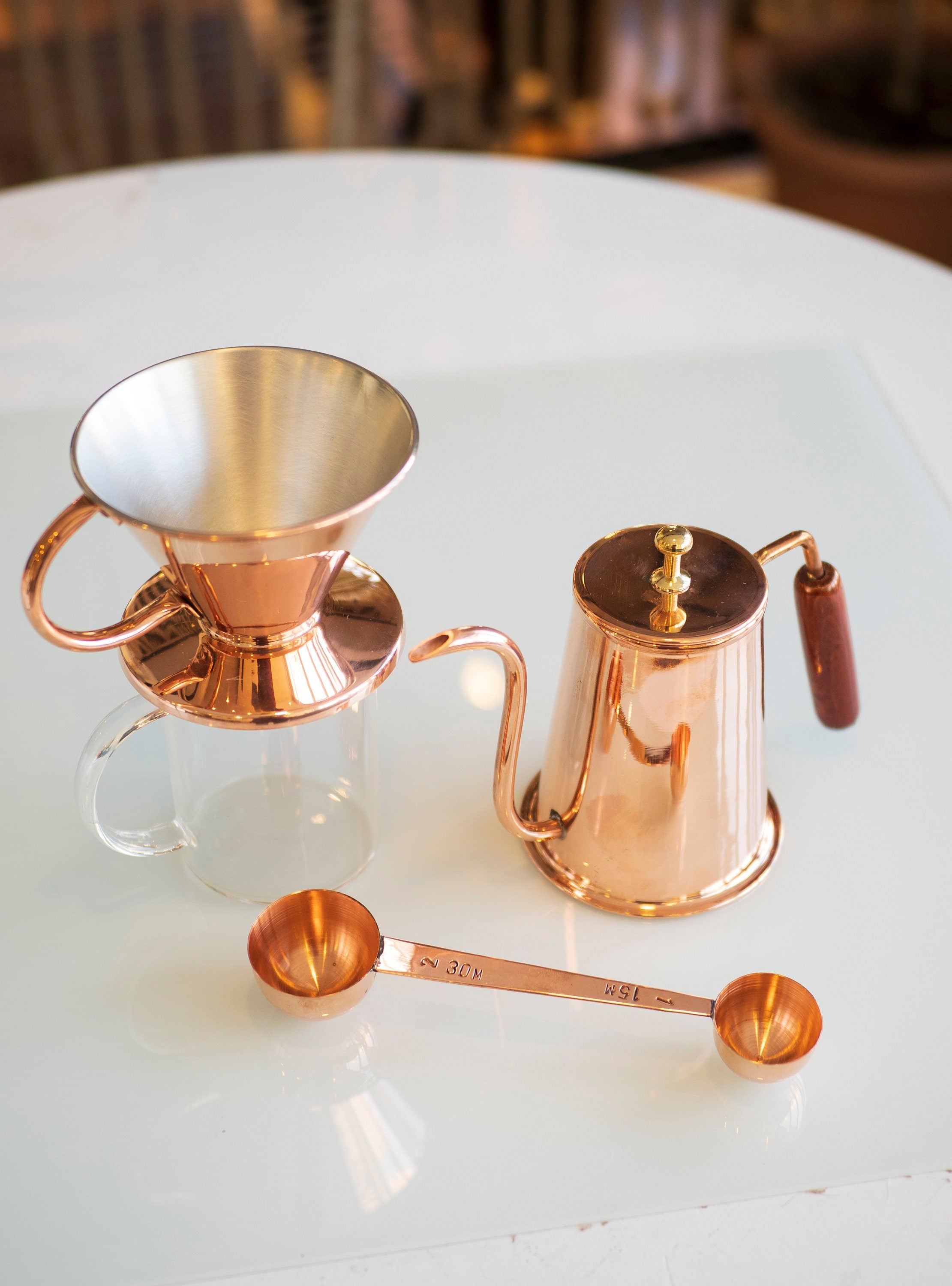 Copper coffee filter best sale