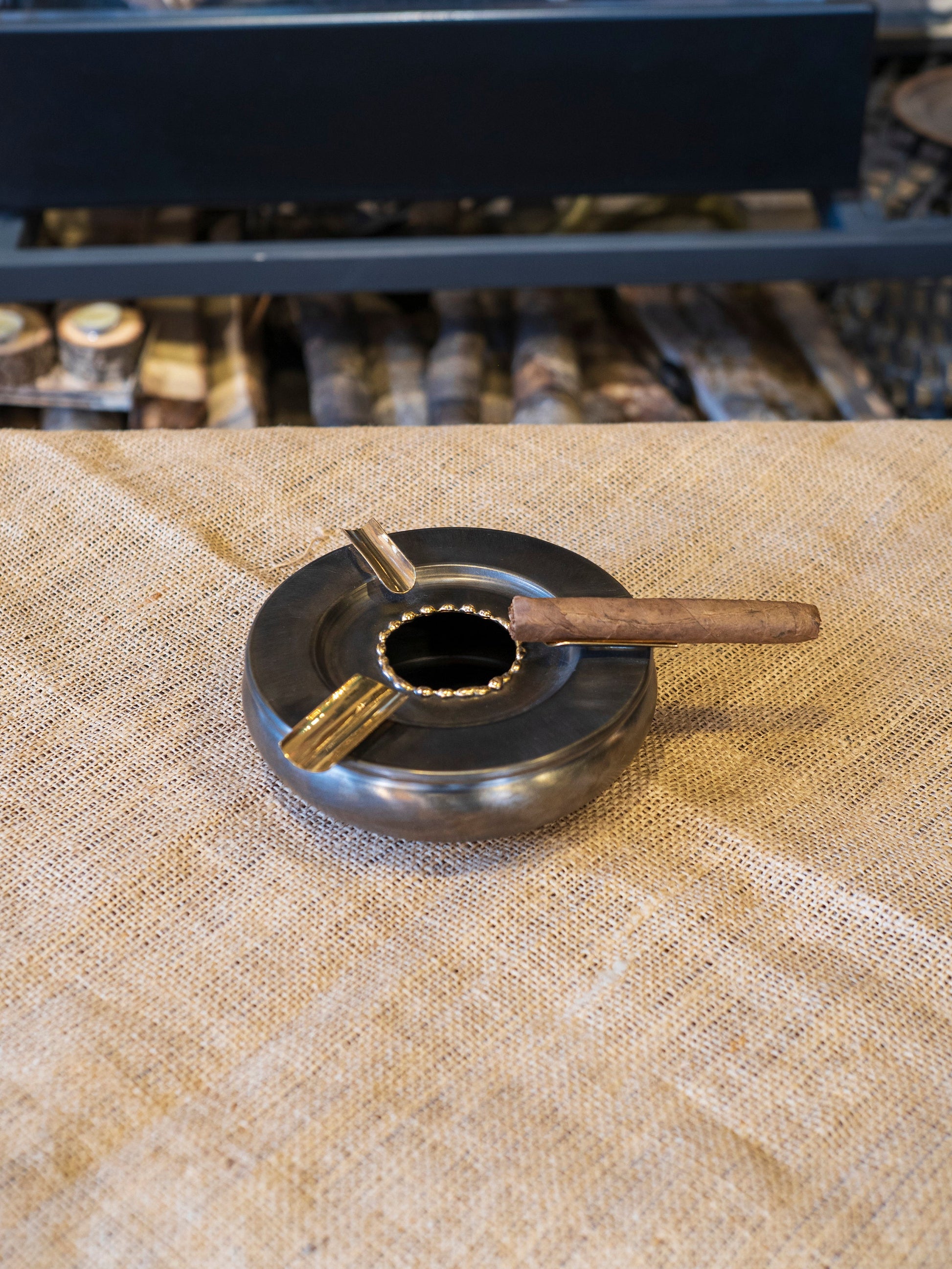 Decorative Brass Ashtray, 3 Size Options