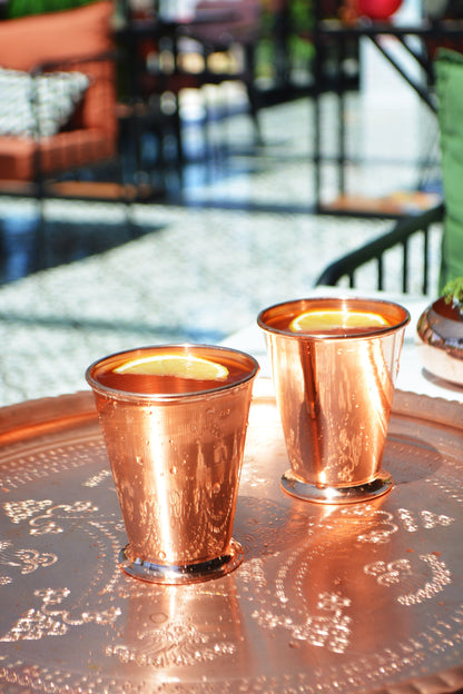 Copper Tumbler Cup, Copper Cup, %100 Copper Cup, Pure Copper Tumbler, without tin plated