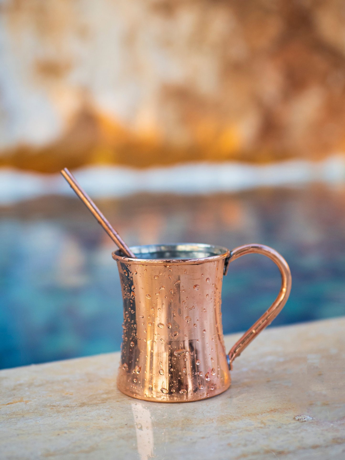 Handmade %100 Copper Mug, Solid Copper Mug, Copper Cocktail Mug, Handmade Copper Mug