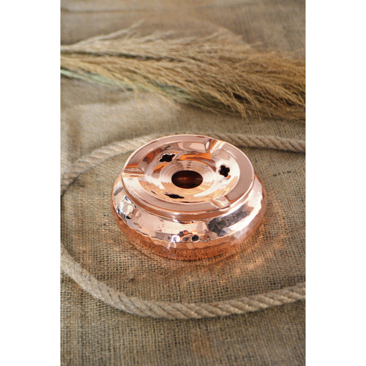 Handmade Hammered Copper Ashtray, 3 Size Options