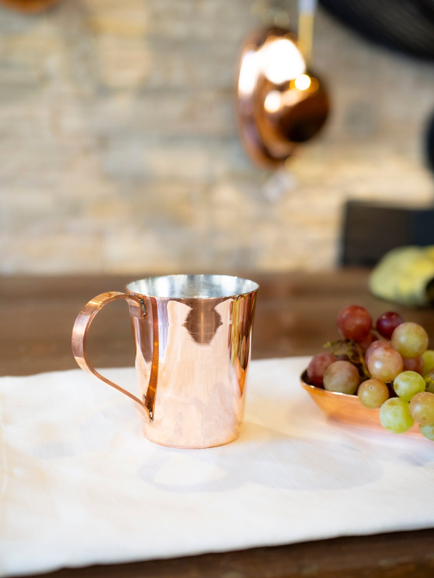 Handmade %100 Copper Mug, Copper Cocktail Mug, Handcrafted Copper Mug, Solid Copper Mug