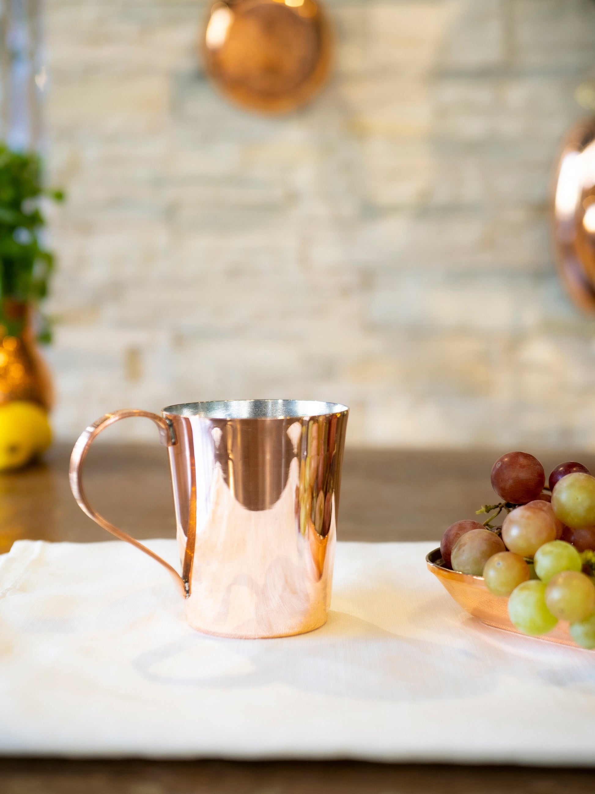 Handmade %100 Copper Mug, Copper Cocktail Mug, Handcrafted Copper Mug, Solid Copper Mug