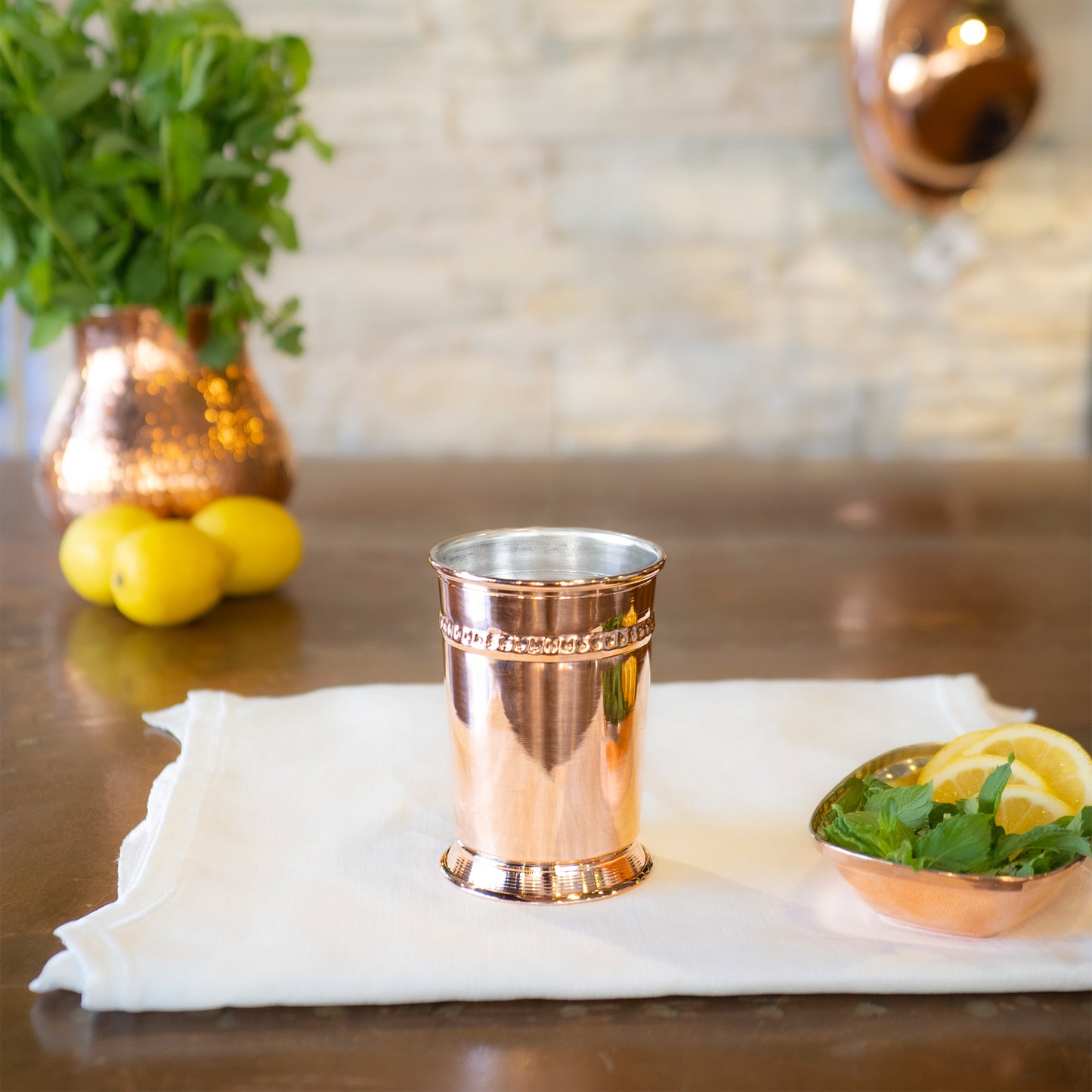 Handmade Copper Cocktail Julep Cup, Copper Julep Cocktail Cup, Copper Glass