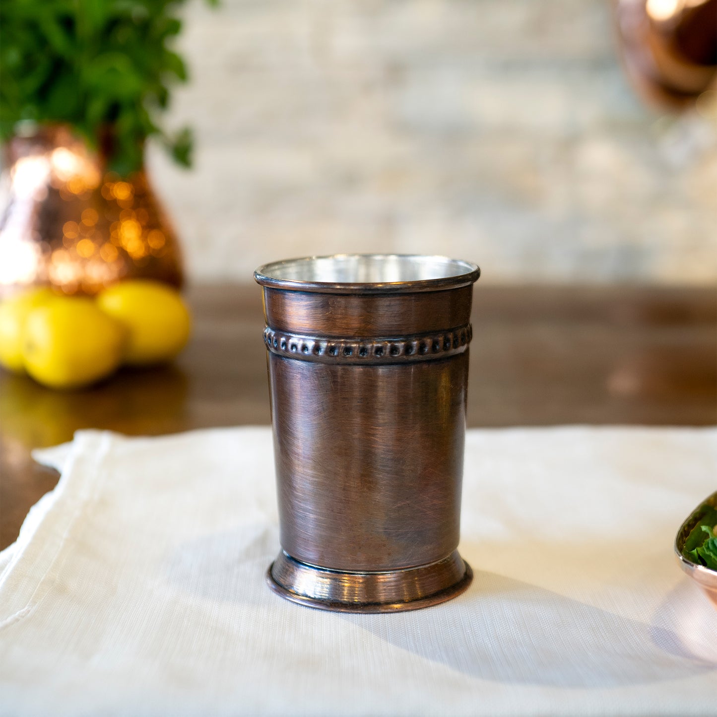 Handmade Copper Cocktail Julep Cup, Copper Julep Cocktail Cup, Copper Glass