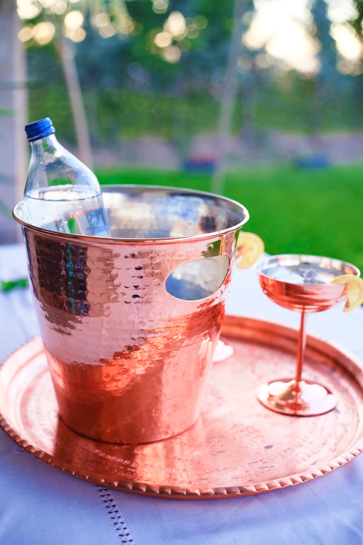 Copper Ice Bucket, Beverage Tub, Copper Beverage Tub, Copper Bar Decor, Copper Kitchen Decor, Copper Wine Bucket, Ice Bucket, Copper Barware