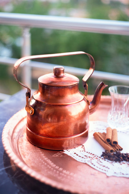 Copper Teapot, Copper Kettle, Copper Tea Kettle, Vintage Kettle, Copper Brass Kettle Handmade Copper Kettle Copper Coffe Kettle